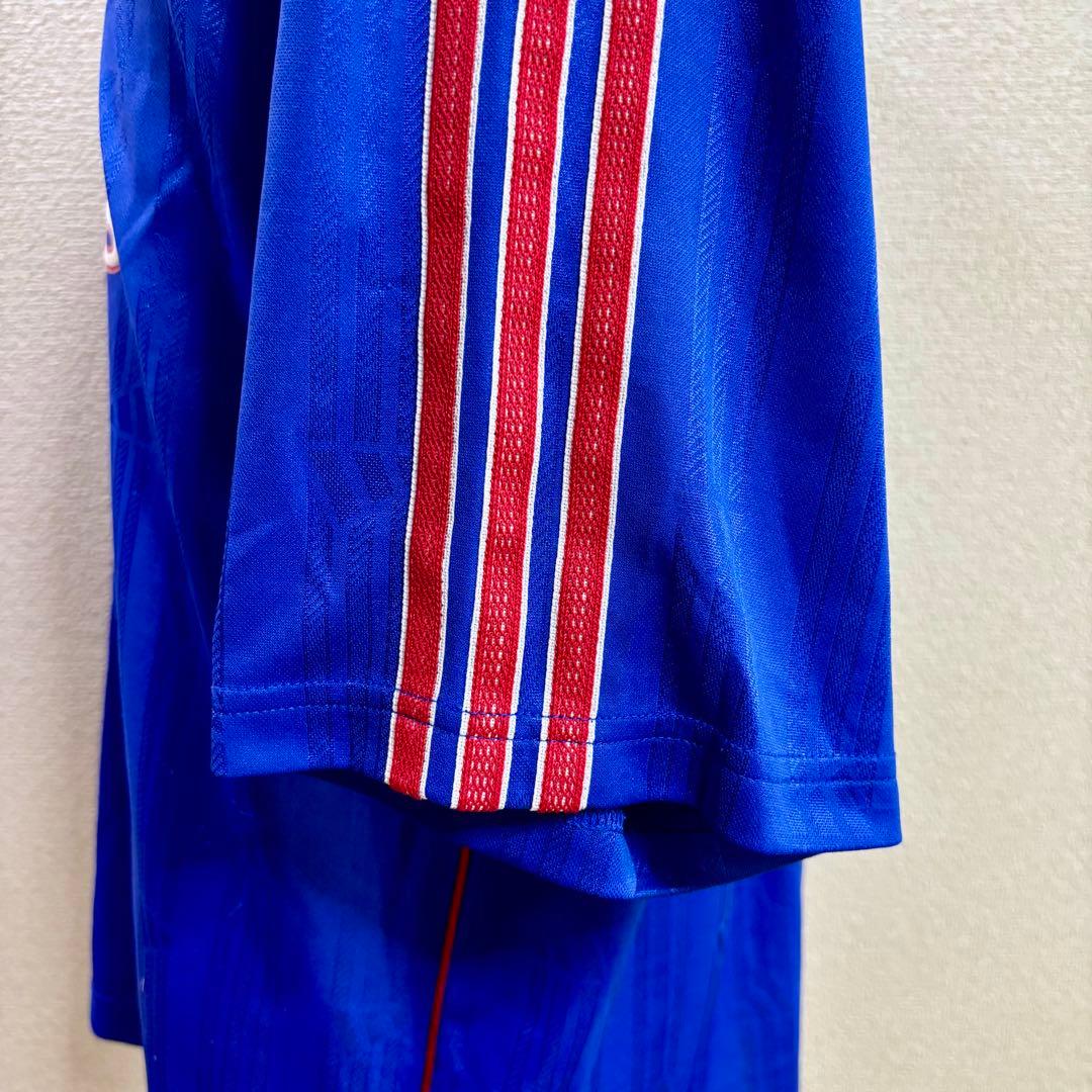 90s old adidas アディダス ゲームシャツ XO パフォーマンスロゴ