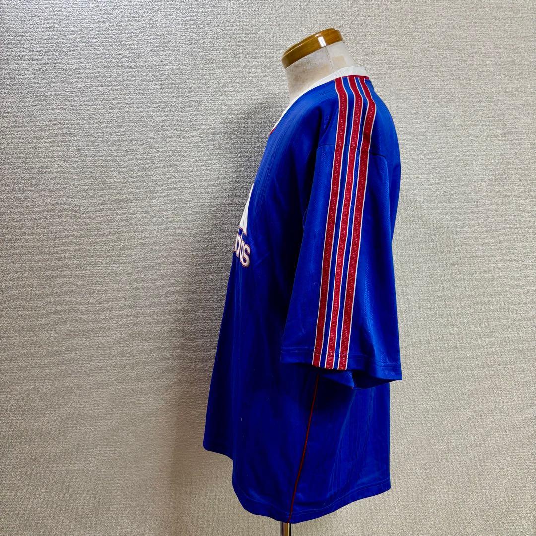 90s old adidas アディダス ゲームシャツ XO パフォーマンスロゴ