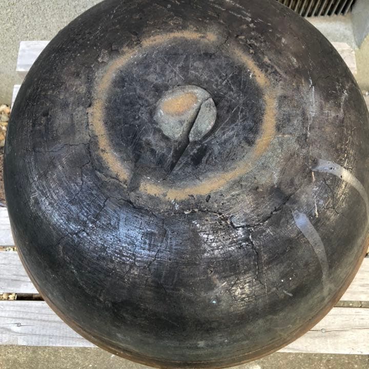 大鍋☆レトロ雑貨☆炊き出し鍋☆