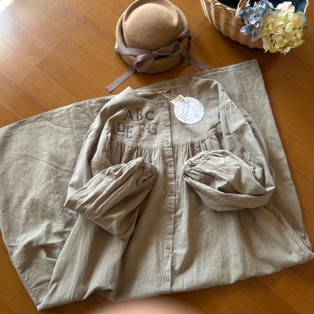 【新品タグ付き】サマンサモスモス×マカベアリス＊刺繍ワンピース★完売品