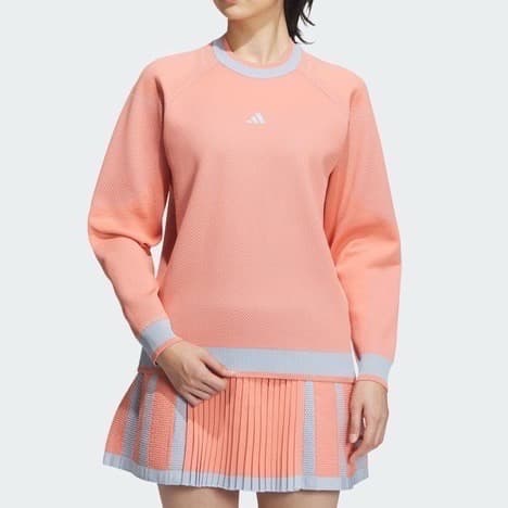 【M】定価41,800円 アディダス ゴルフ セーター&フレアースカート