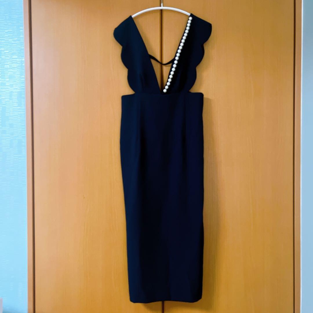 【美品】ダブルクロススカラップパールジャンドレ F / ラブティックボンボン