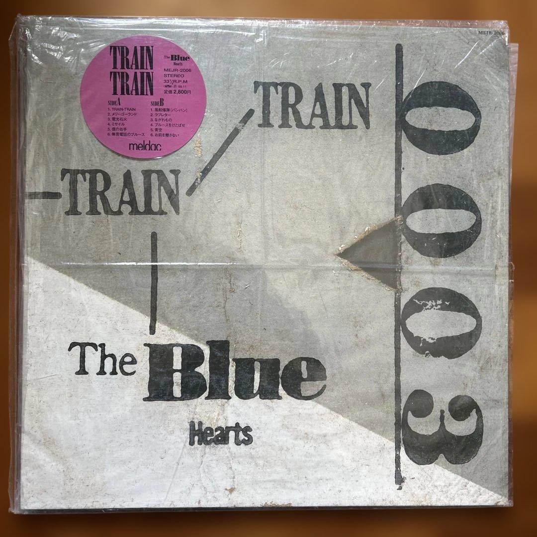 The Blue Hearts ブルーハーツTRAIN-TRAIN LP