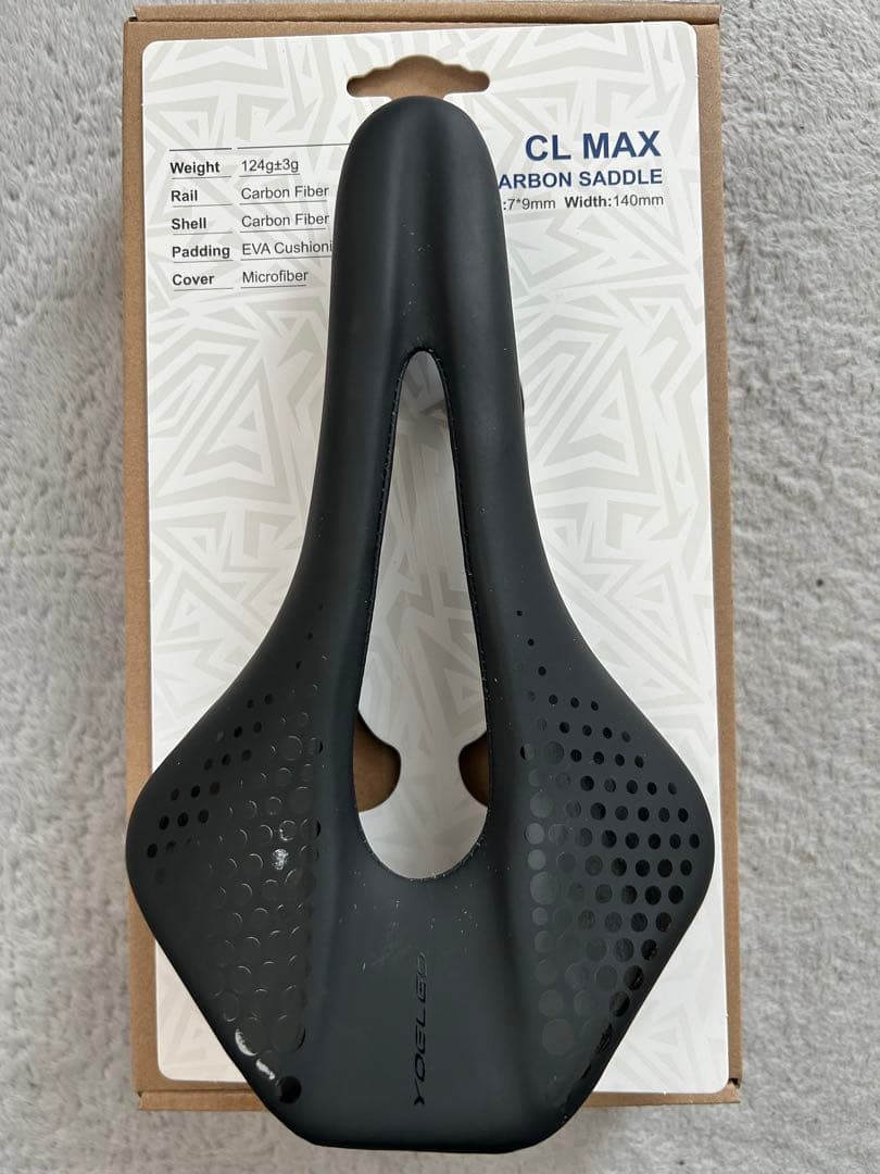 YOELEO CL MAX 超軽量カーボンサドル 幅140mm