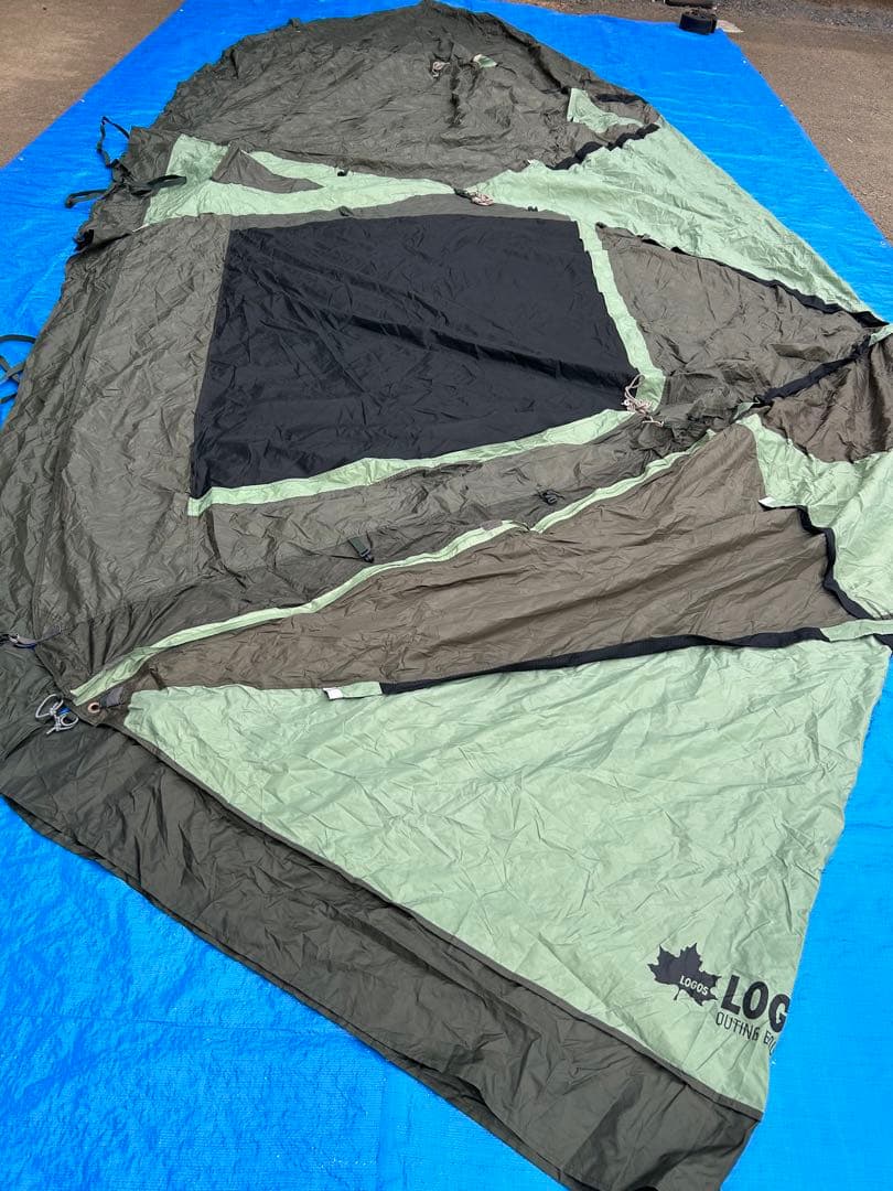 【美品】ロゴス neos 3ルームドゥーブル XL-BJ