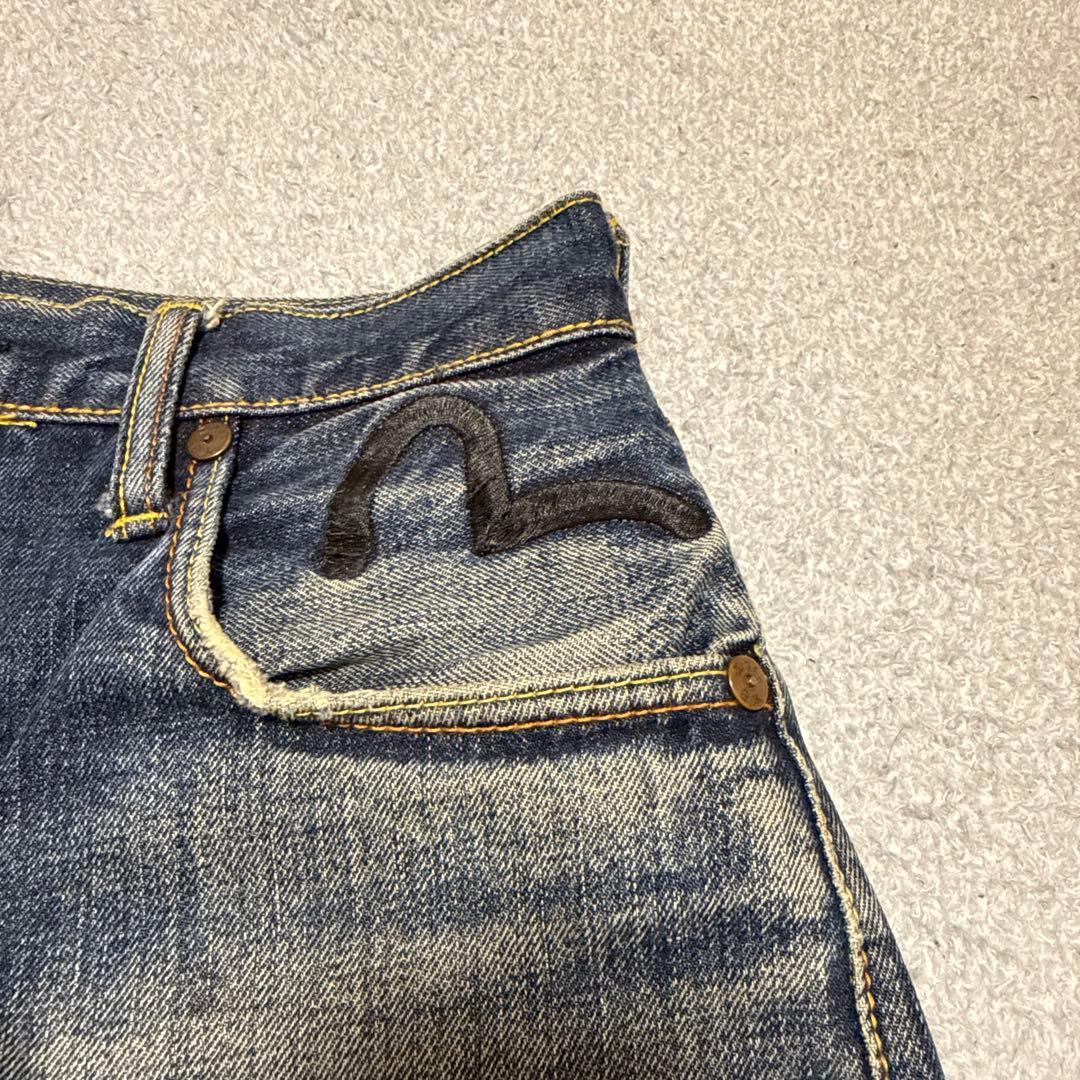エヴィス 家紋／エビス　大黒刺繍デニム　W34