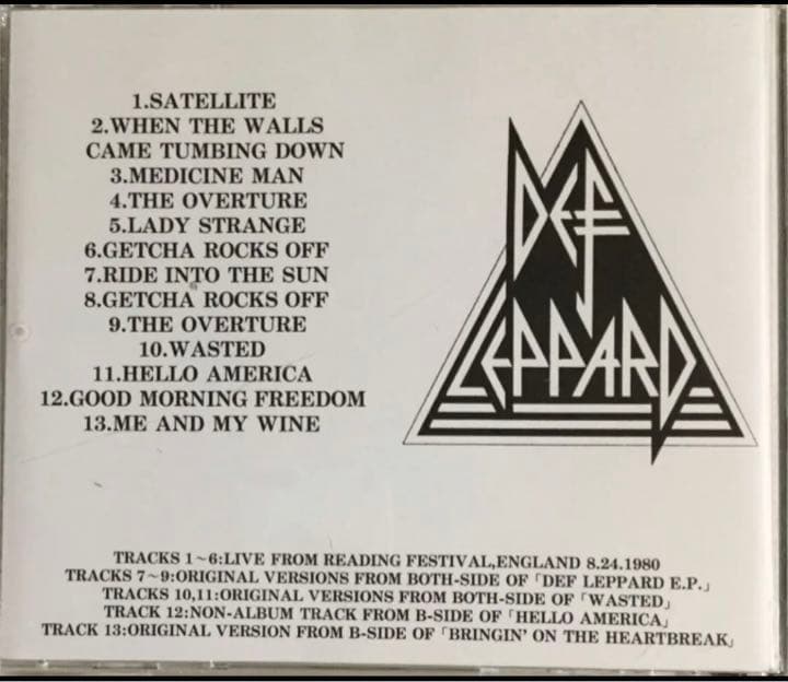 洋楽 DEF LEPPARD / THE EARLY YEARS