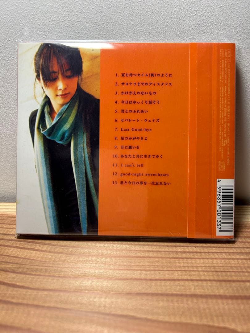 販促シール+葉書付ZARD『君とのDistance』CDデジパック仕様盤35周年