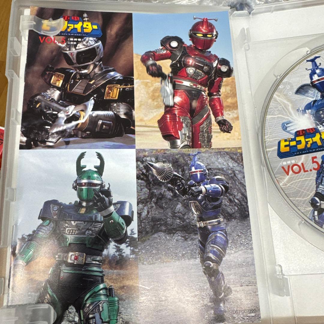 重甲 ビーファイター/ビーファイターカブト DVD まとめ売り 不揃い ジャンク