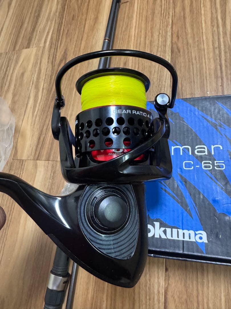Okuma Ceymar C-65 スピニングリール セット