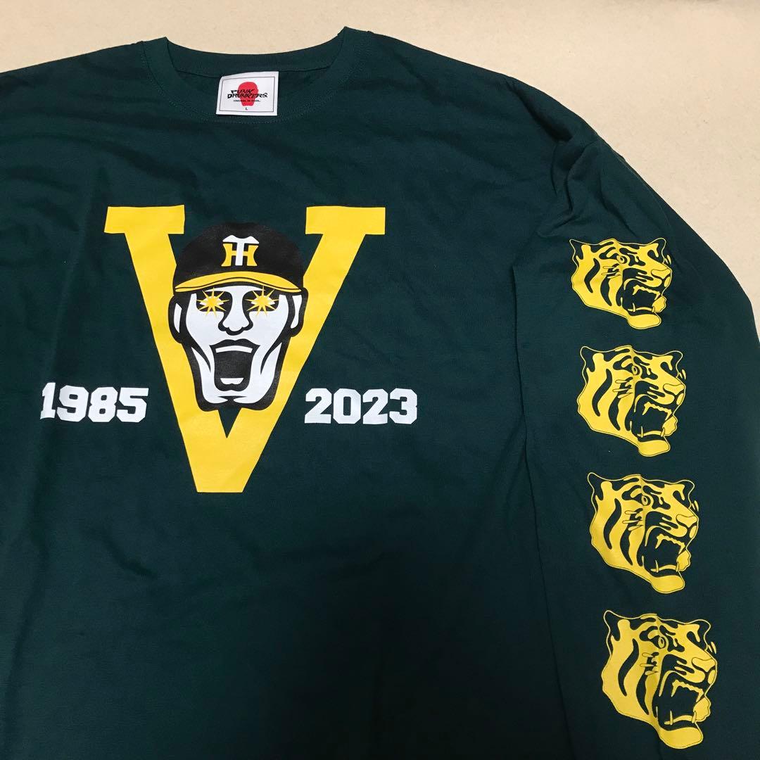 未使用 パンクドランカーズ L 阪神タイガース Tシャツ 長袖 優勝 ロンT