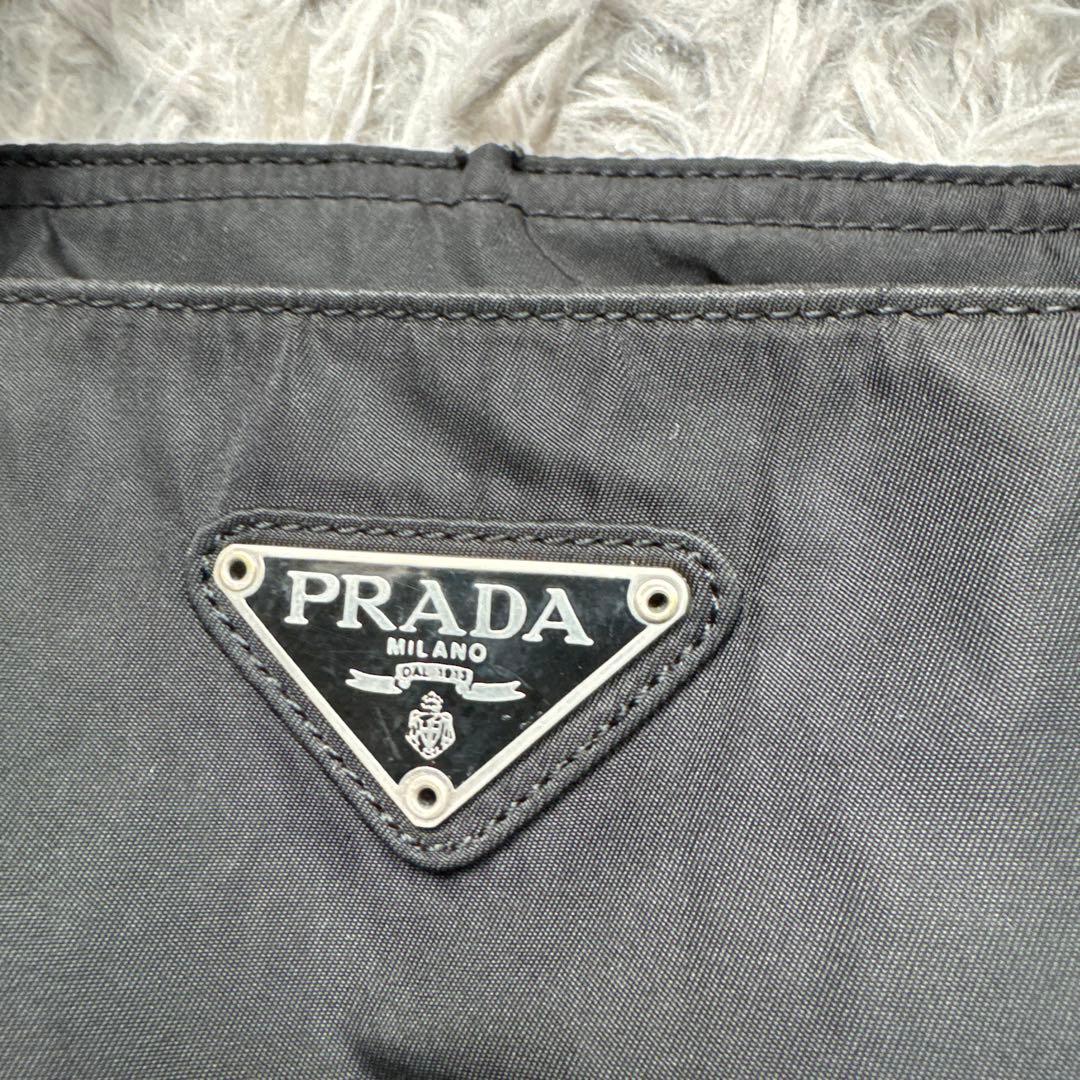 PRADA プラダ　トートバッグ　ナイロン　ショルダーバッグ　黒　ブラック