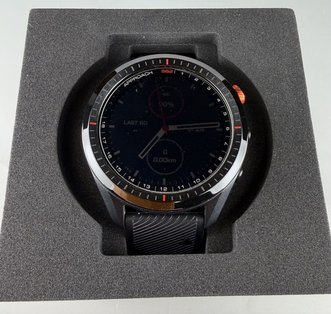 【美品】ガーミン(Garmin) Approach S62 GPSゴルフウォッチ