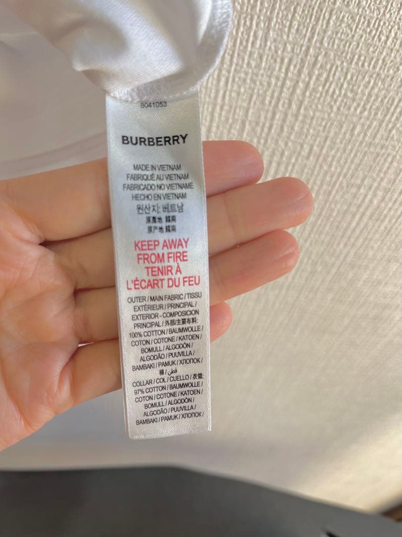 BURBERRY バーバリー チルドレン キッズ ベビー 2Y 92 Tシャツ
