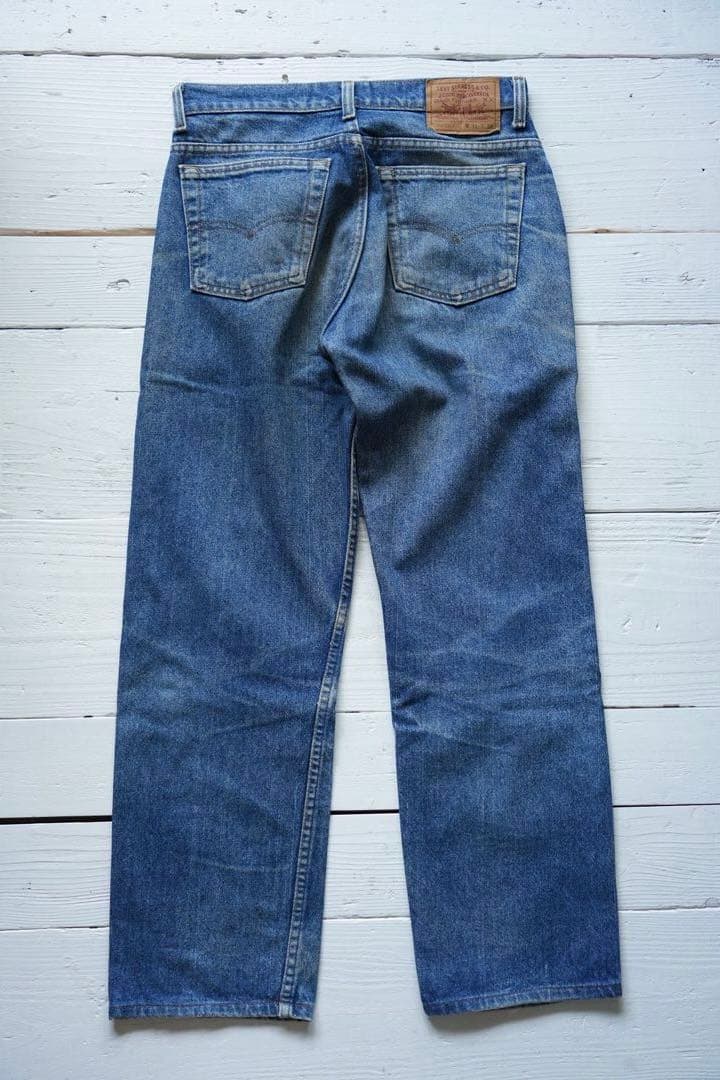 し*お様 【鬼ヒゲ・ハチノス】80s 90s Levi's 505 USA製　W