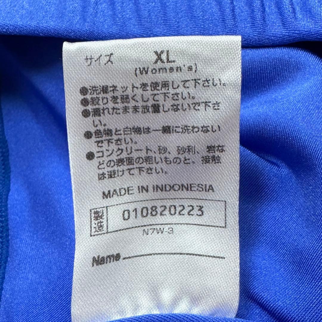 ミズノ　女子陸上ショーツ(スパッツ型)　ブルー単色　XLサイズ　新品
