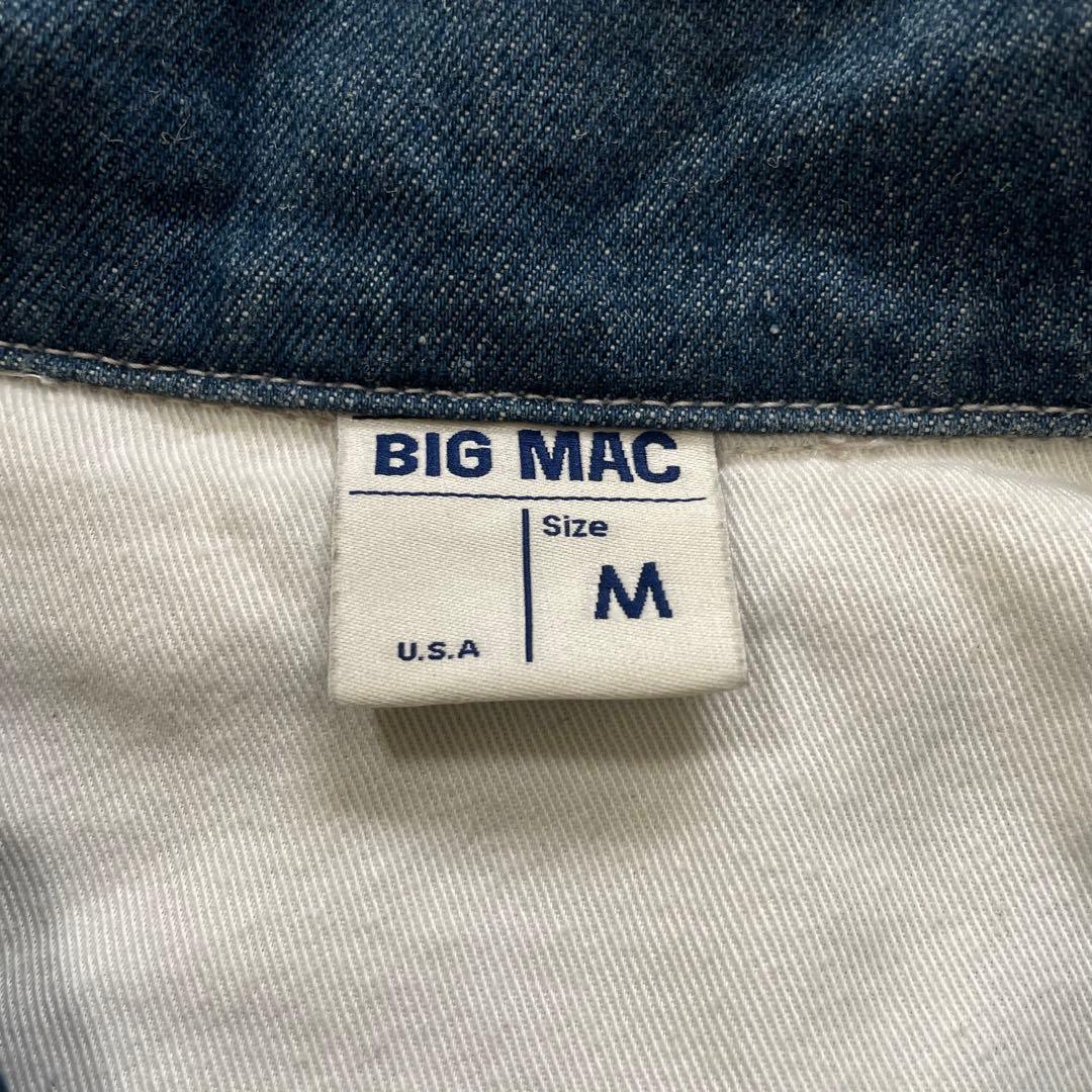 BIGMAC/デニムジャケット/M/ブルー/古着/カジュアル/ストリート系