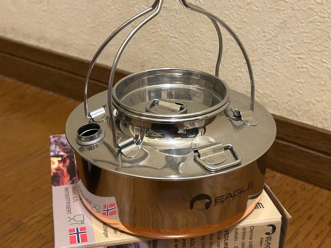 かずやん　イーグルプロダクツ キャンプファイヤー ケトル