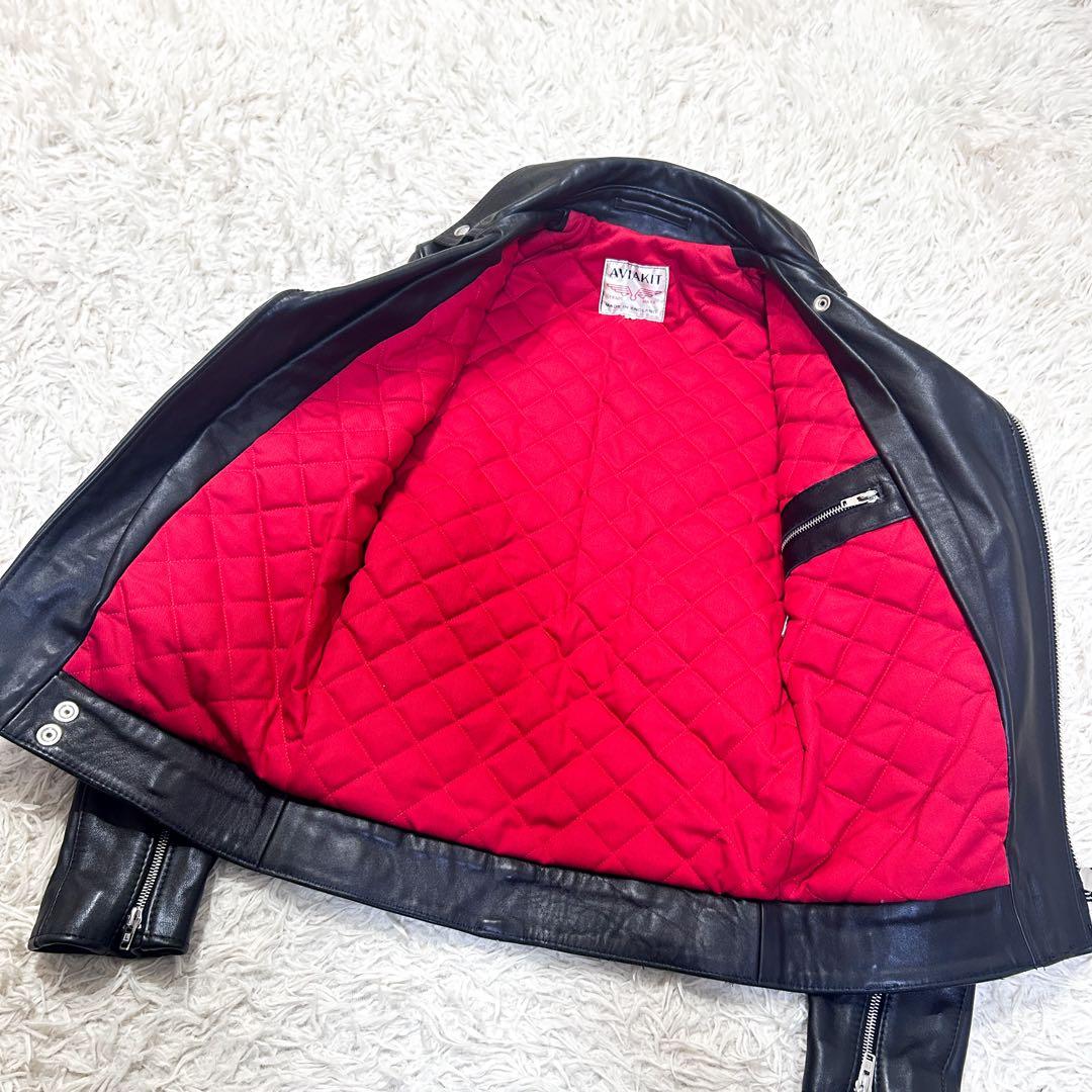 超美品✨ Lewis Leathers サイクロン 32 ブラック 馬革