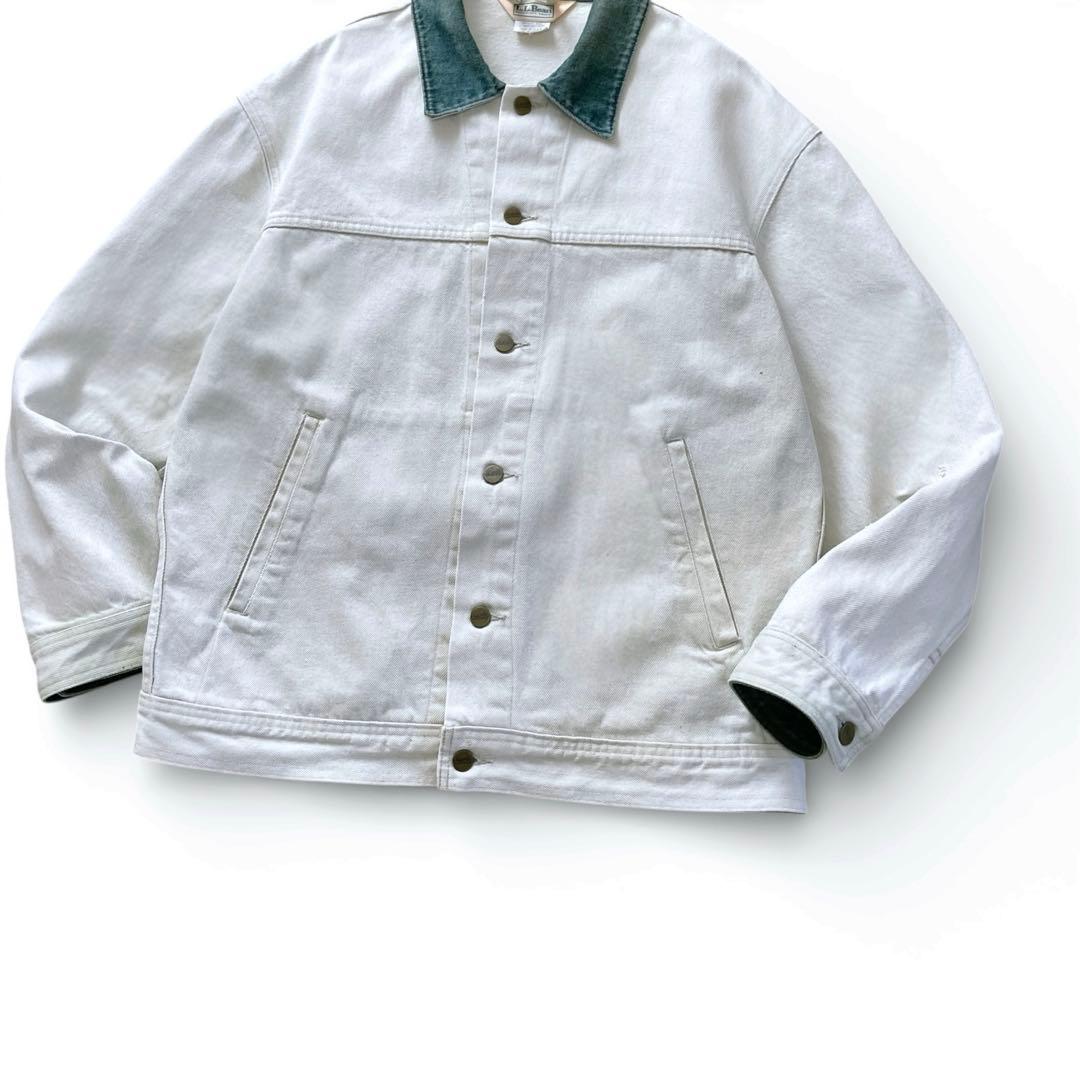 80s L.L.BEAN デニム ジャケット USA製 M