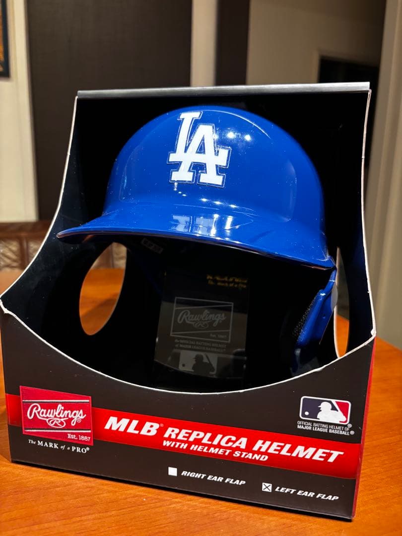 Rawlings MLB レプリカヘルメットロサンゼルスドジャース大谷山本佐々木