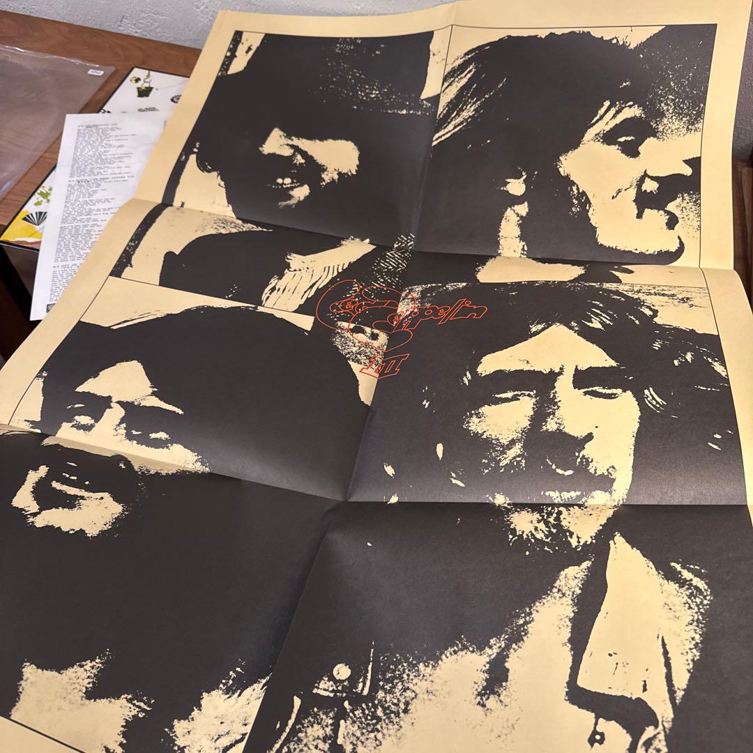 レコード LED ZEPPELIN Ⅲ P-10106A 日本盤 ポスター付