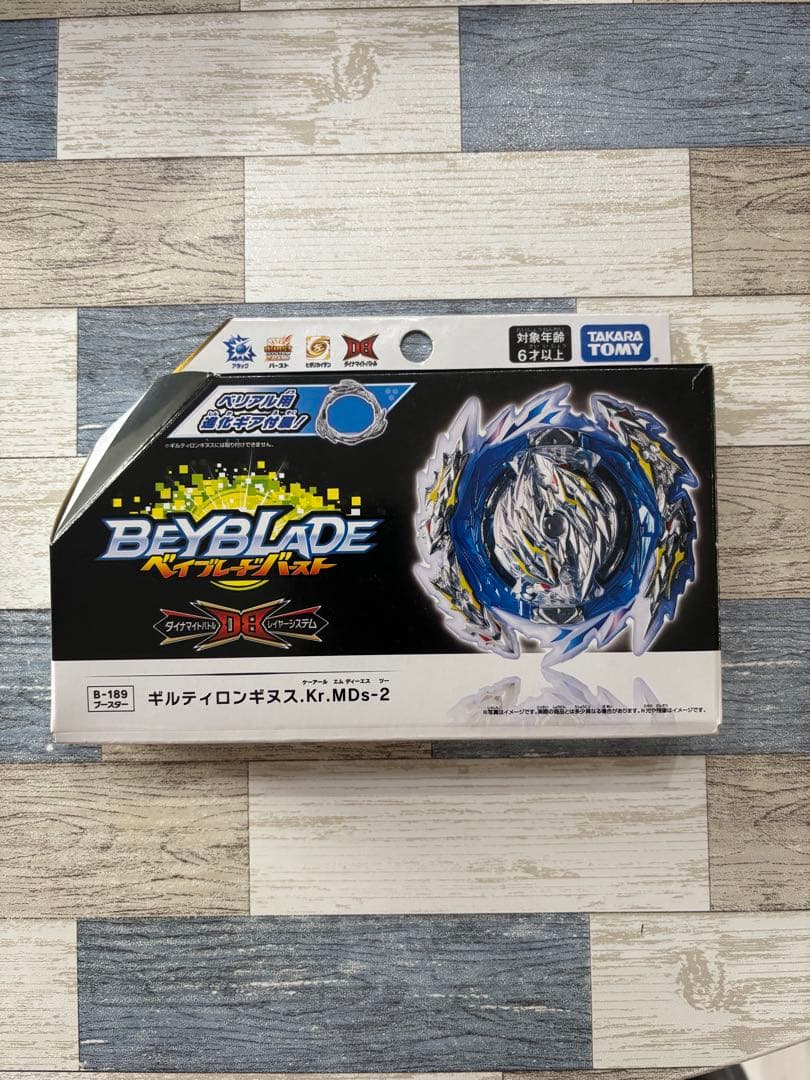 ベイブレードバーストB-189 ブースター ギルティロンギヌス.Kr.MDs-2