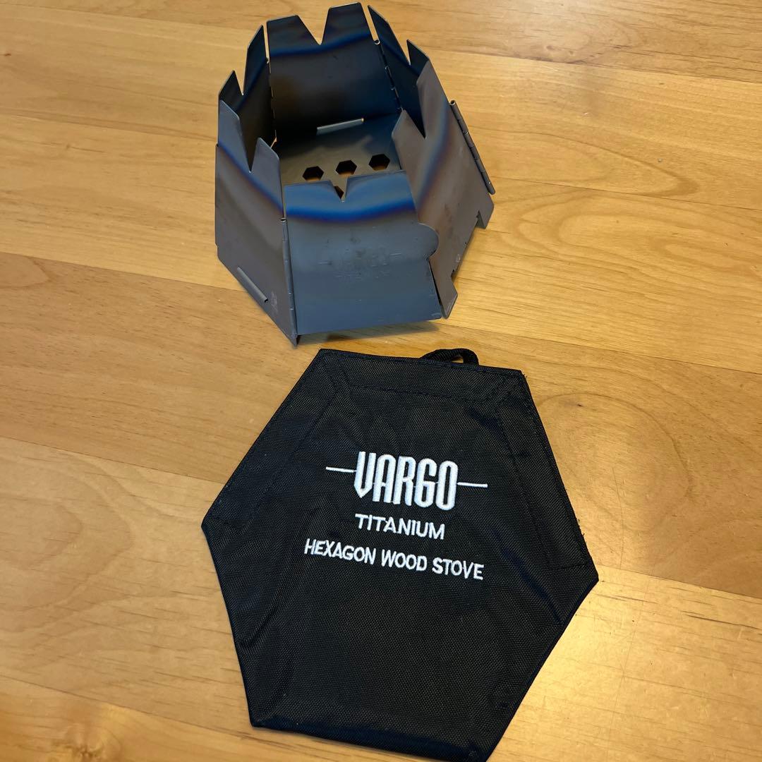 バーゴ チタニウム ヘキサゴンウッドストーブ/ユニフレーム バーナーパッドS