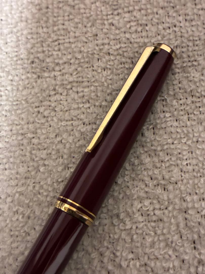 ◾️ボルドー色◾️MONT BLANC◾️モンブラン 万年筆 221◾️吸入式◾️