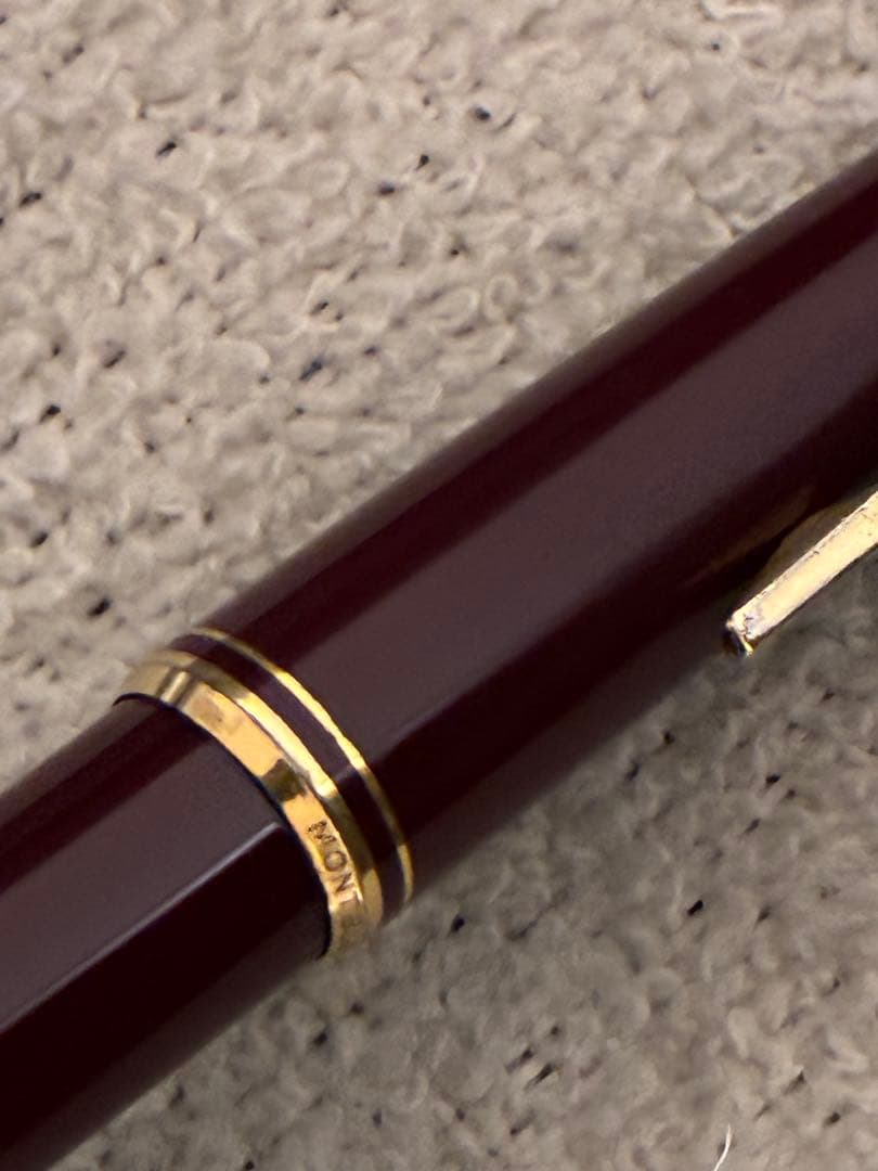 ◾️ボルドー色◾️MONT BLANC◾️モンブラン 万年筆 221◾️吸入式◾️