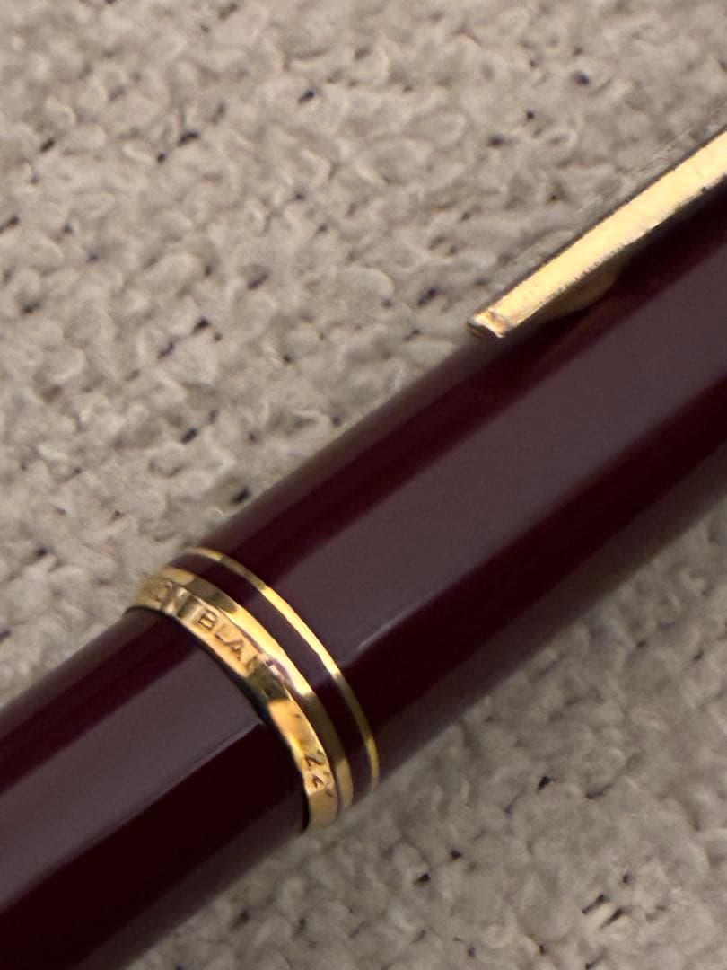◾️ボルドー色◾️MONT BLANC◾️モンブラン 万年筆 221◾️吸入式◾️
