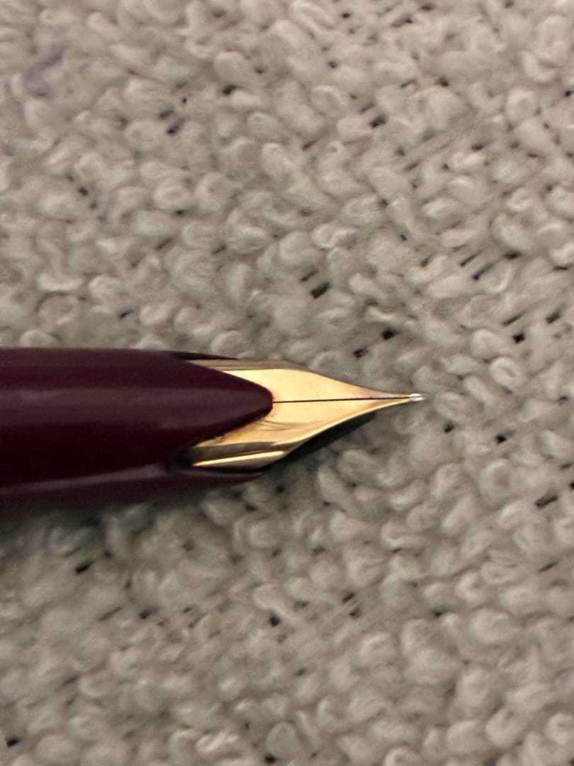 ◾️ボルドー色◾️MONT BLANC◾️モンブラン 万年筆 221◾️吸入式◾️