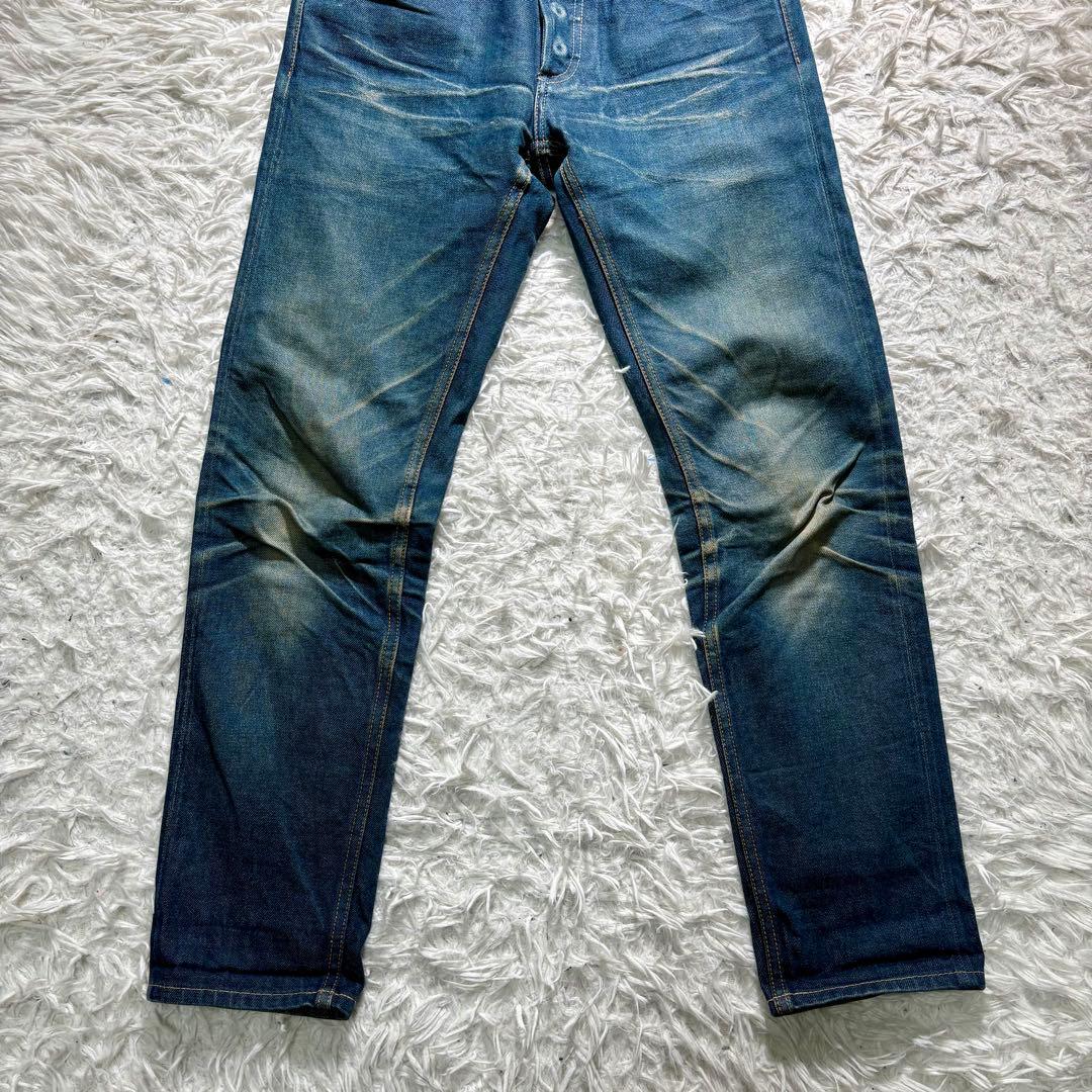 【極美品】デンハム　RAZOR 日本製　W28 限定生産品　赤耳　スリムフィット