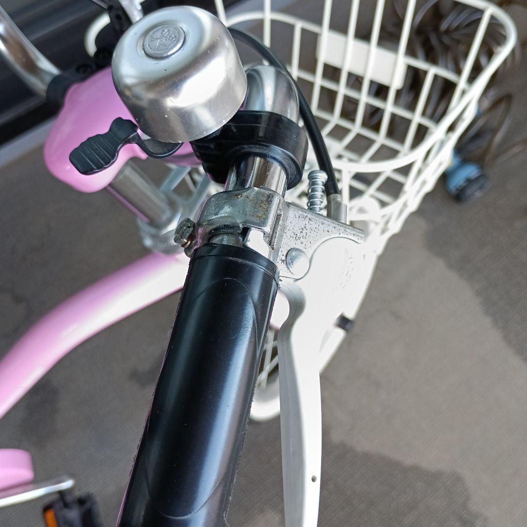 14インチ 幼児用ピンク自転車