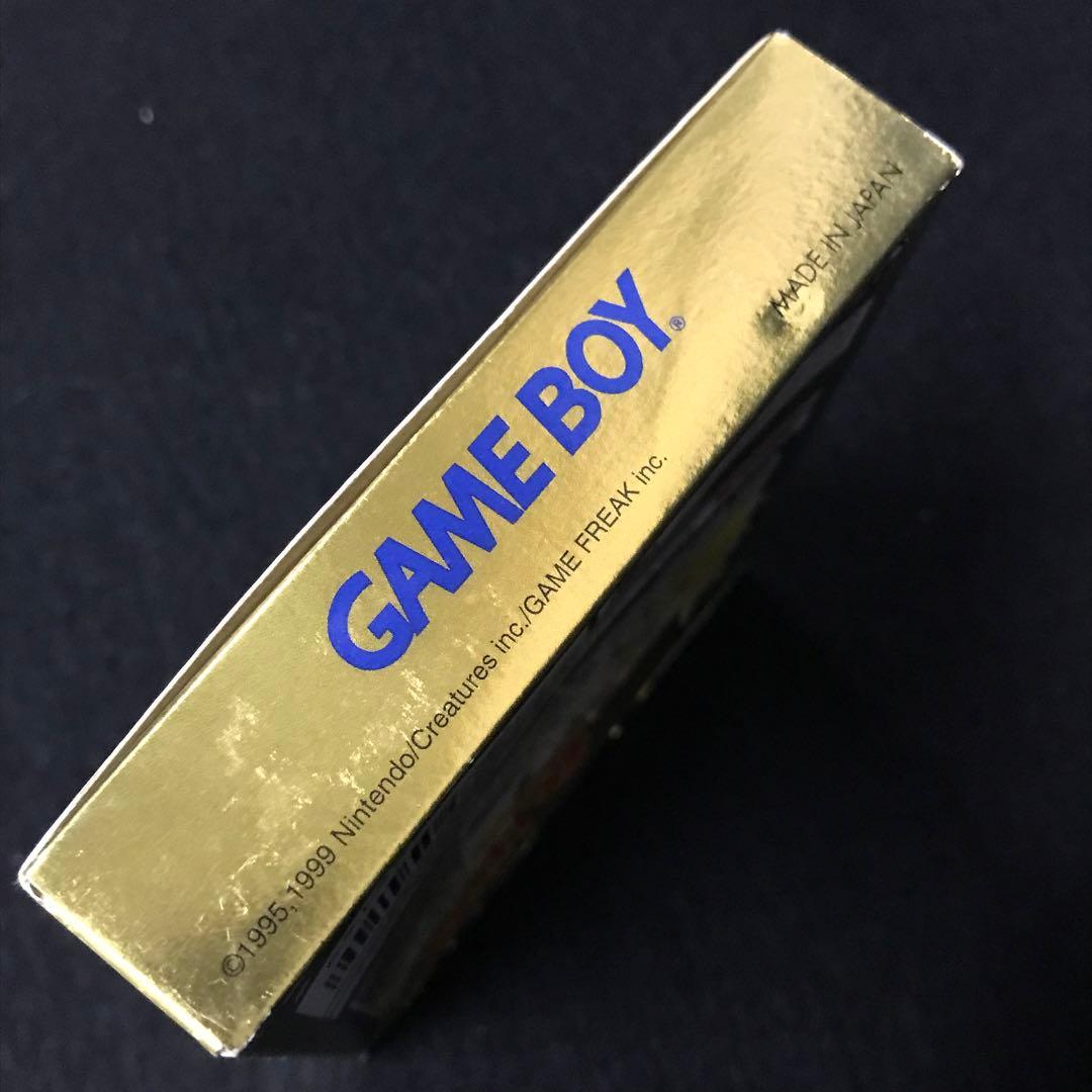 ◯ゲームボーイ　ポケットモンスター　青　金　外箱のみ