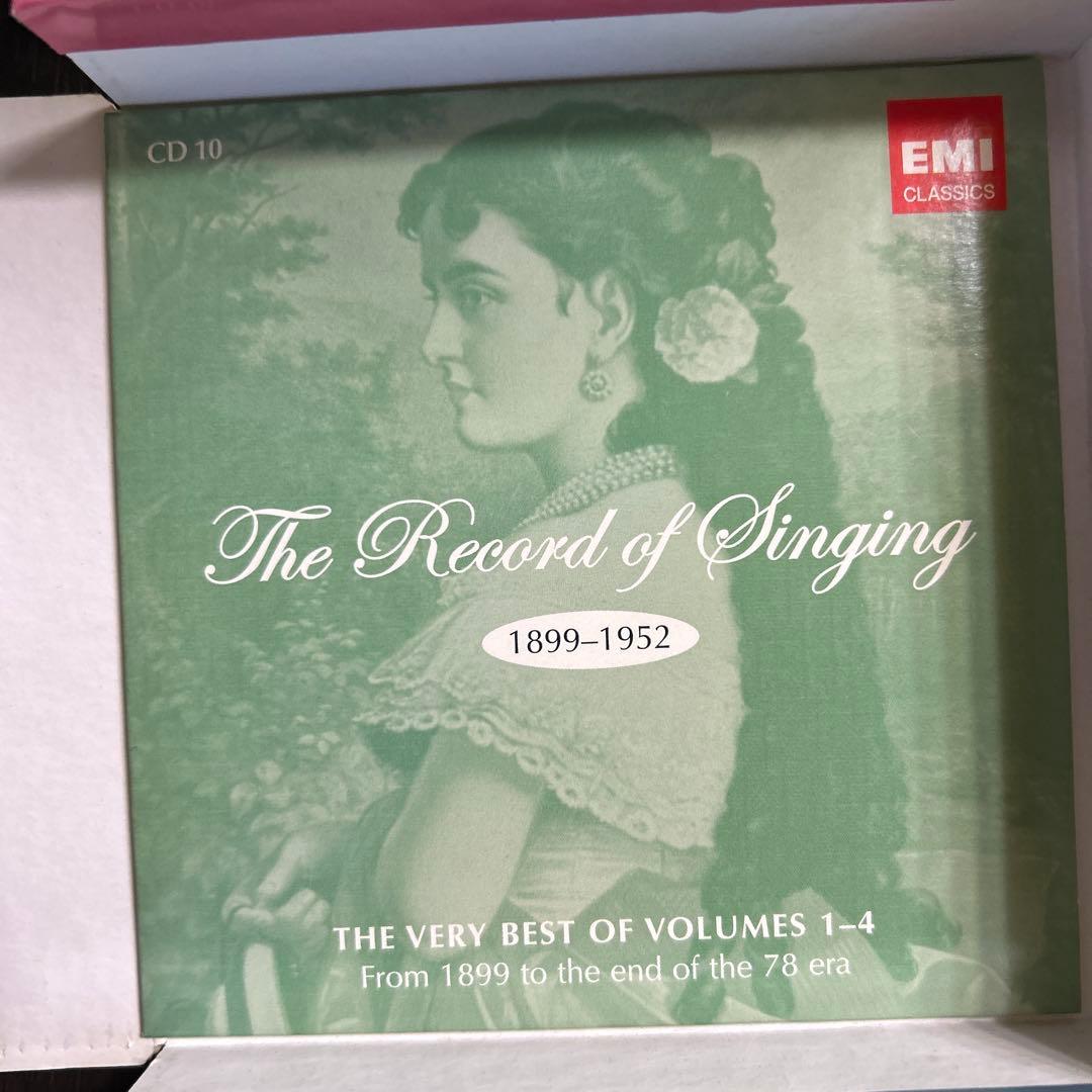 The Record of Singing 10CDセット