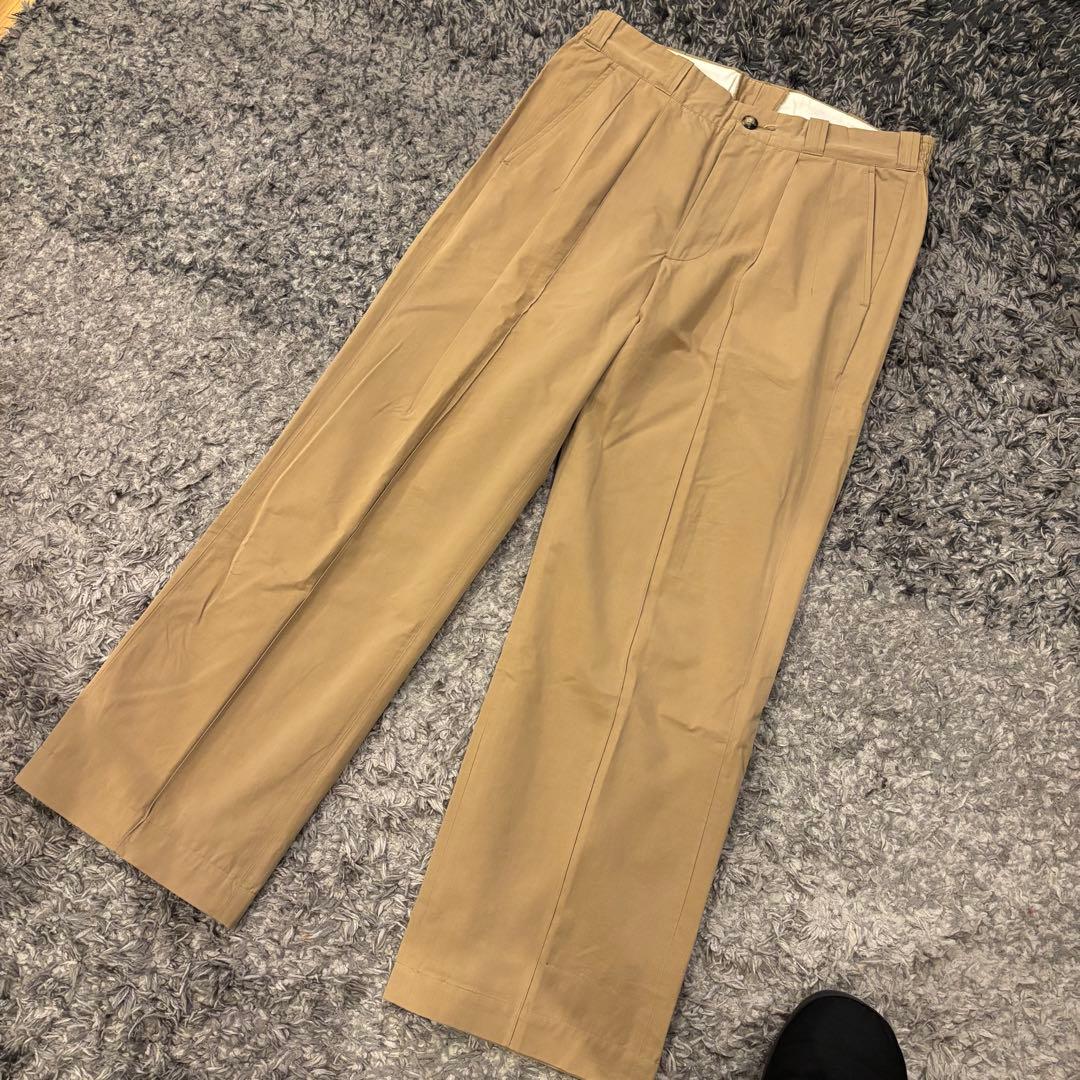 パンツ OLD JOE - FRONT TUCK ARMY TROUSER