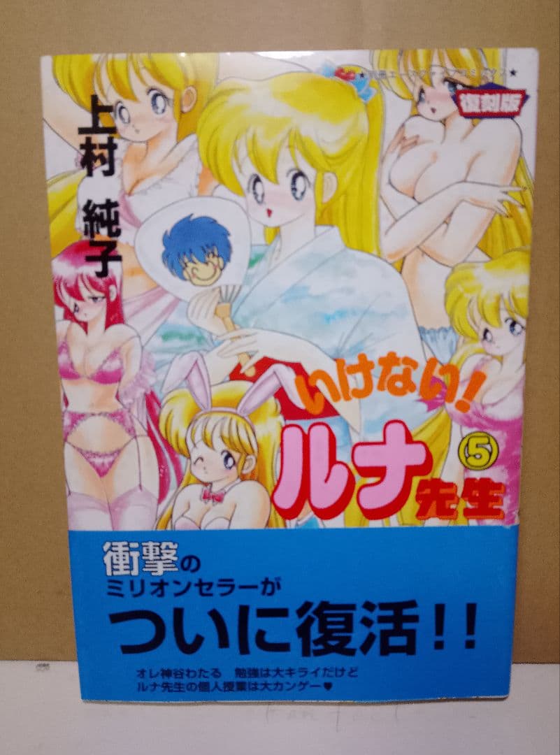 希少本【送料込】１＋２＝パラダイス　いけない!ルナ先生　各５巻計１０巻　上村純子
