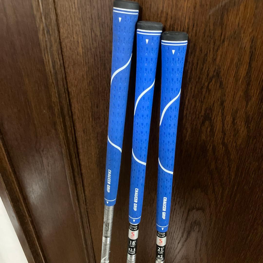 名器タイトリストVG3 の3番5番7番の3本セット美品です