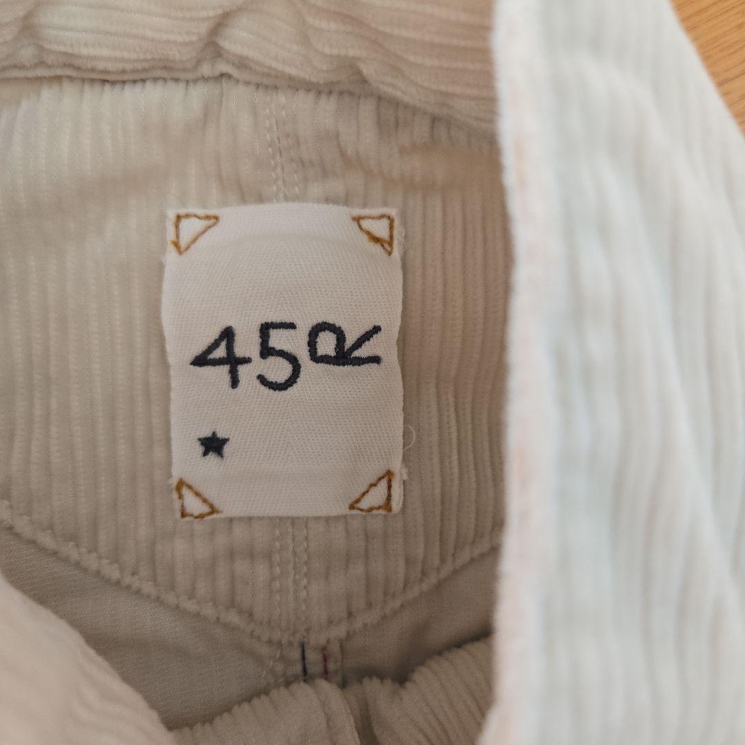 くてくてのコーデュロイの908シャケット　45R　シャツ