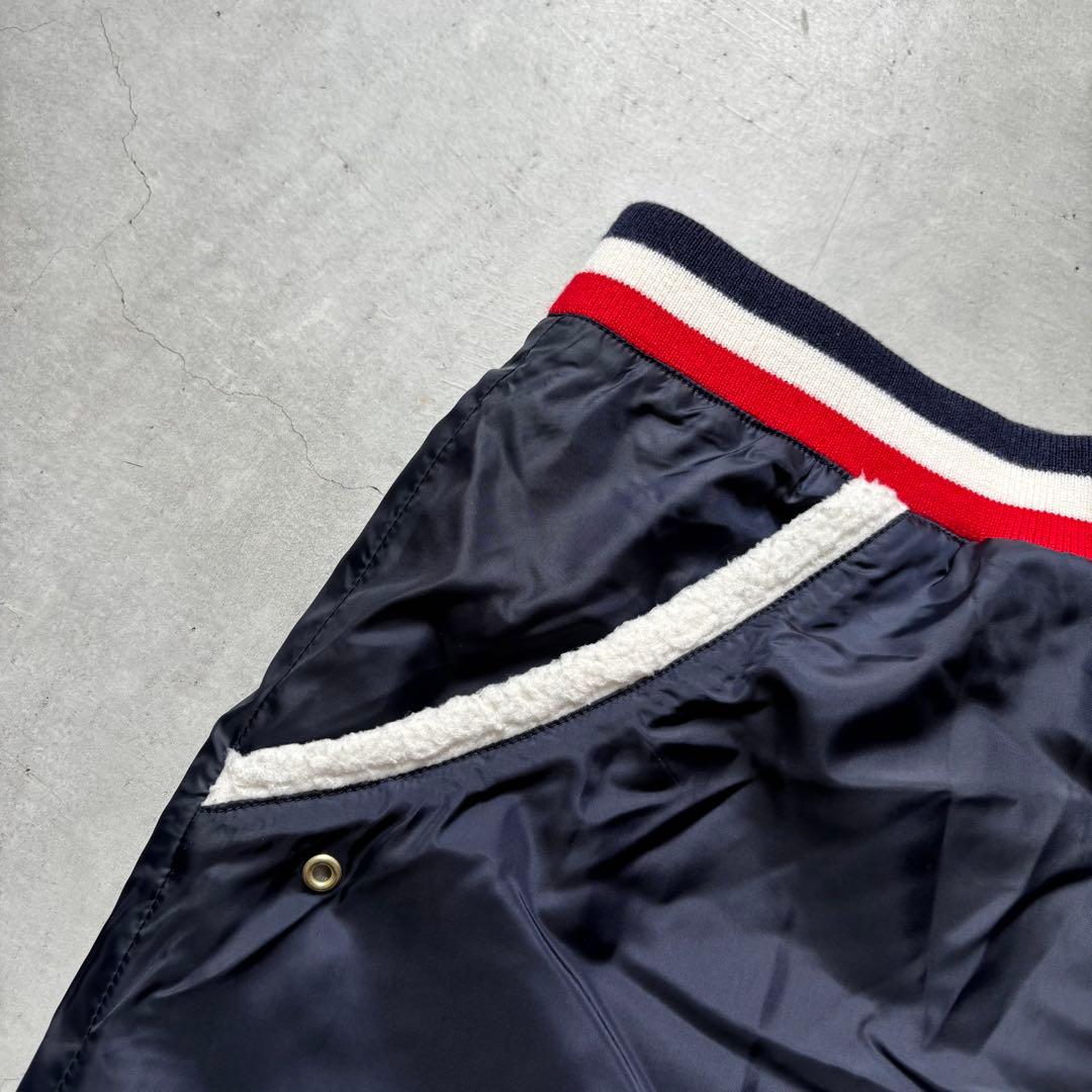   GOLF 中綿ナイロンスカート ボア ロゴ 防寒