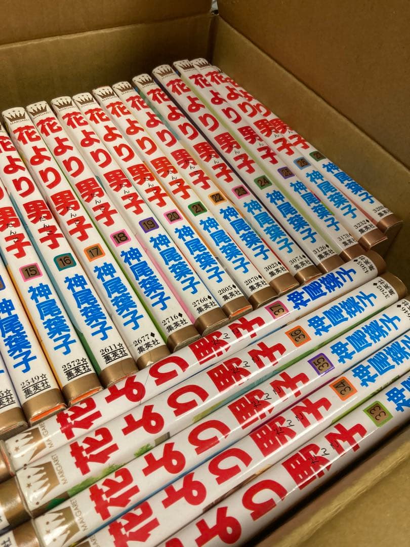 花より男子 全37巻セット キャラクターブック付き　美品