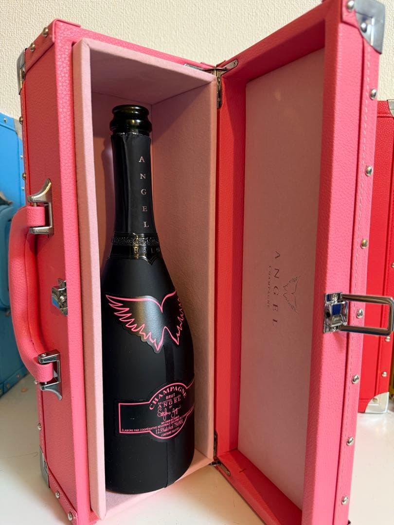 エンジェル シャンパン セット ボトルケース 空き瓶 5本セット