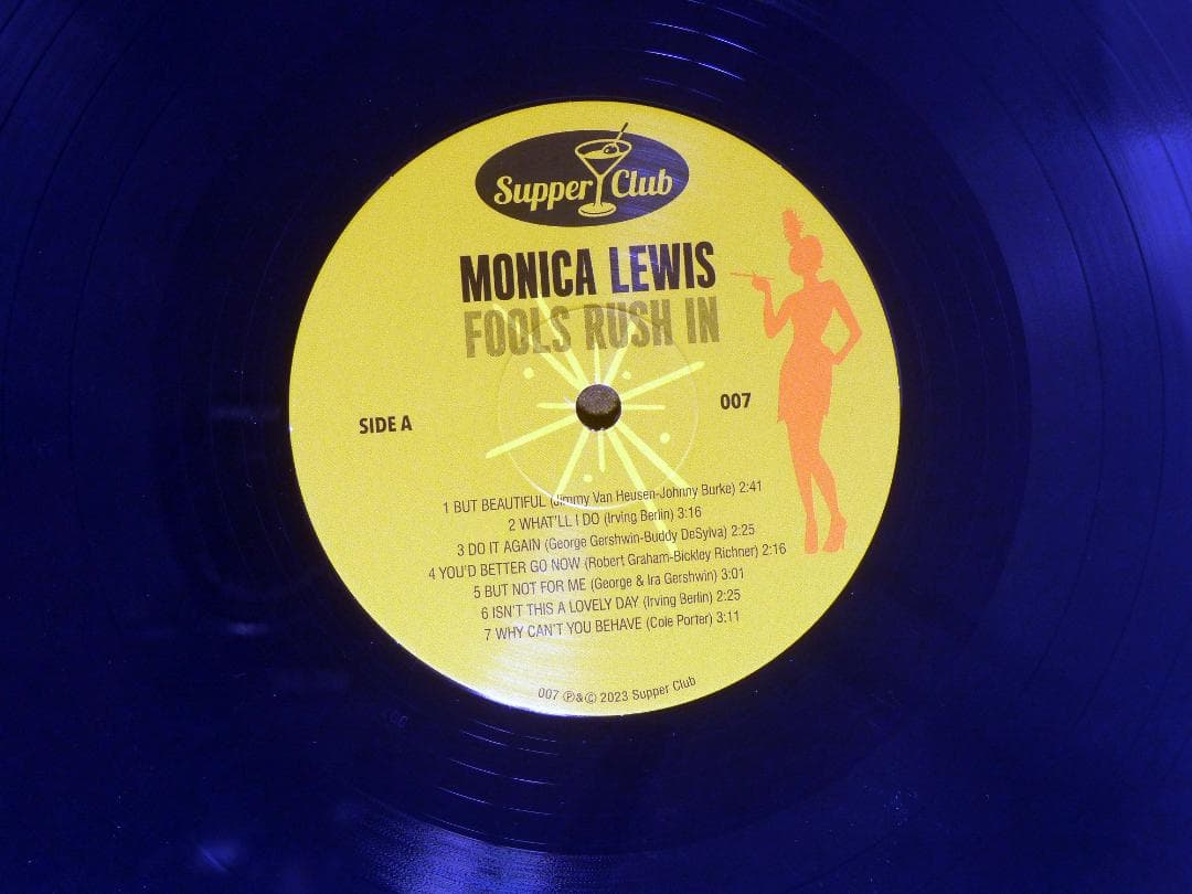 洋楽 LP / Monica Lewis / Fools Rush In