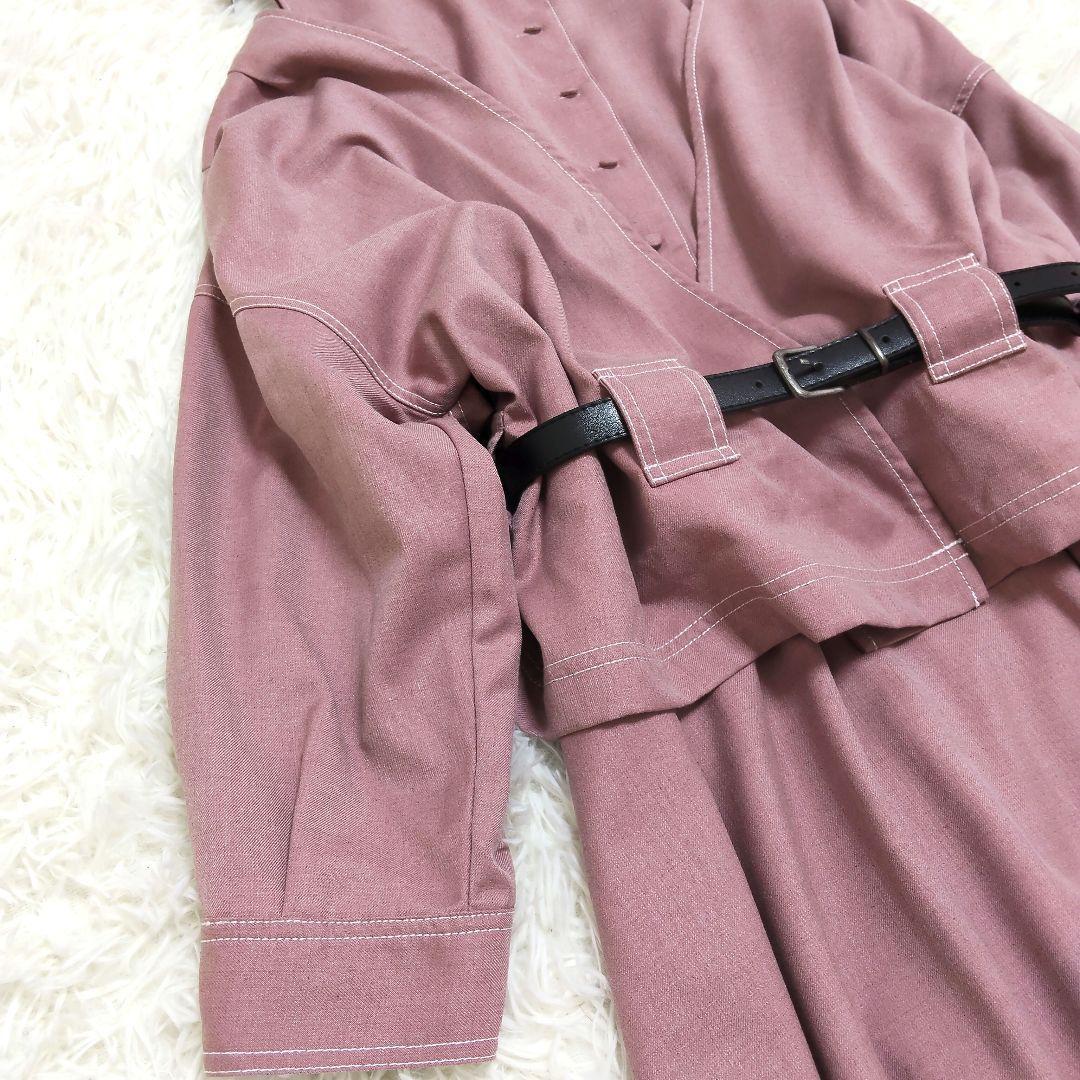 826 アメリヴィンテージ GENTLEWOMAN OVERLAP DRESS