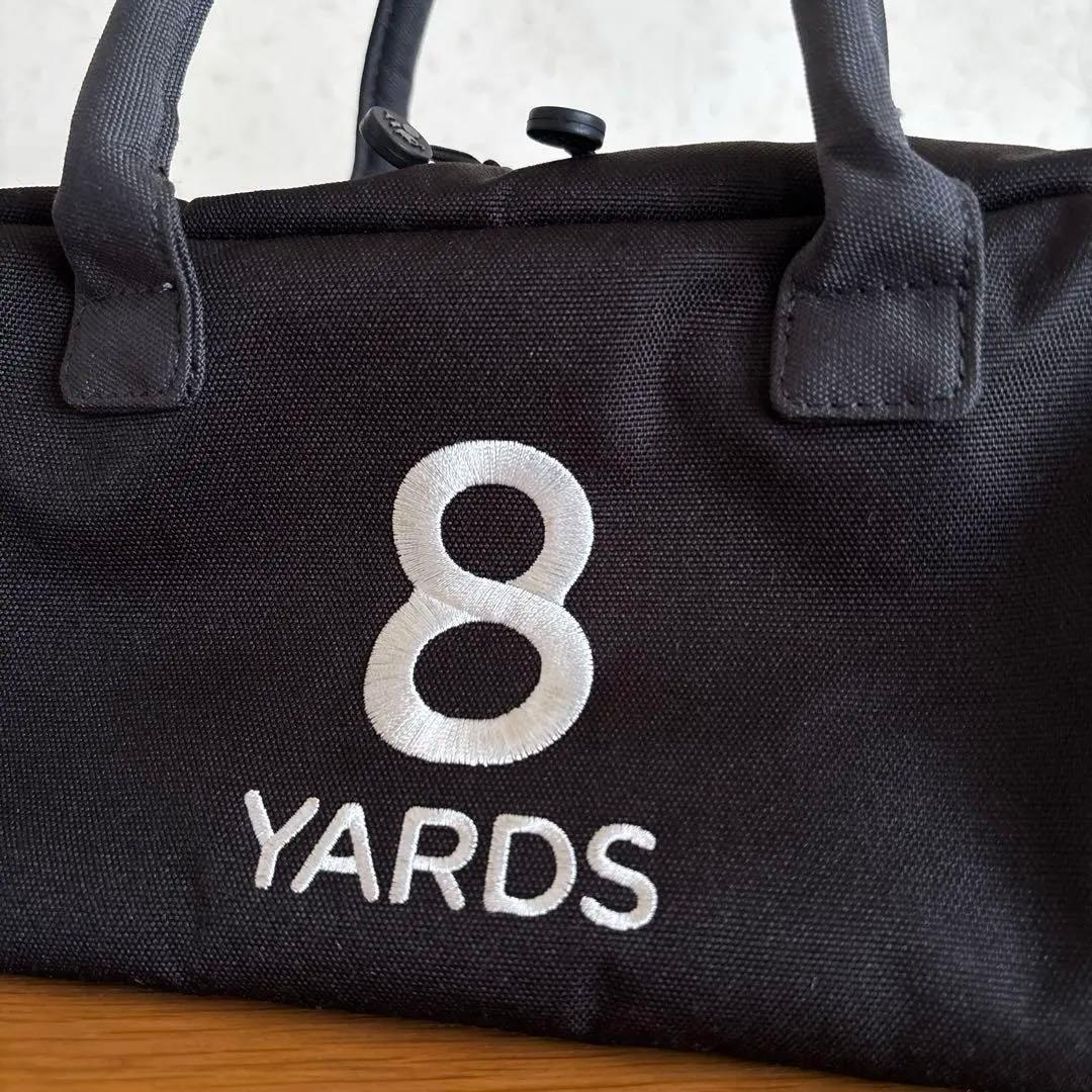 美品◆8YARDS◆ハチヤーズ カートバッグ ブラック 〈即完売品〉