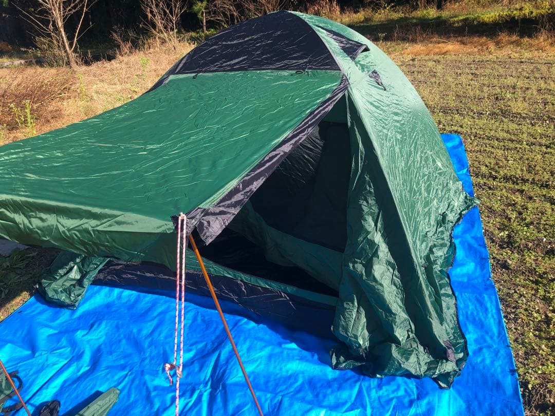 esnbia対水圧4000→ 2人用キャンプテント《完全自立型》【新品未使用】