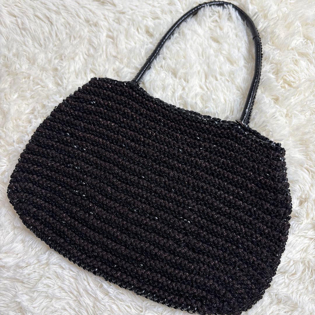 【美品】ANTEPRIMA アンテプリマ ワイヤーバッグ ブラック