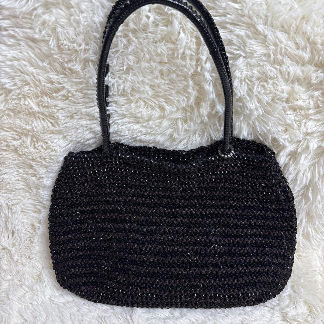 【美品】ANTEPRIMA アンテプリマ ワイヤーバッグ ブラック