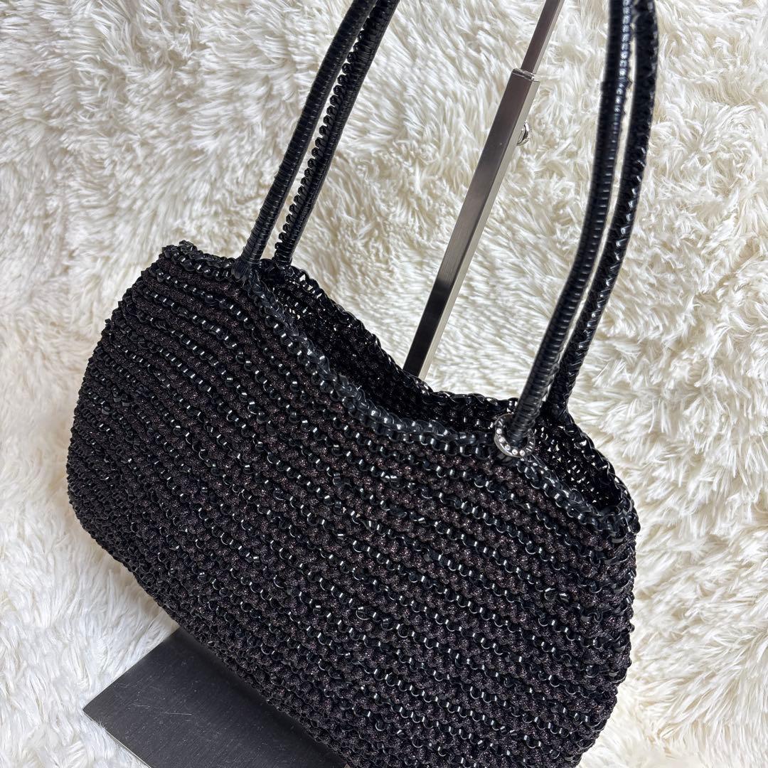 【美品】ANTEPRIMA アンテプリマ ワイヤーバッグ ブラック